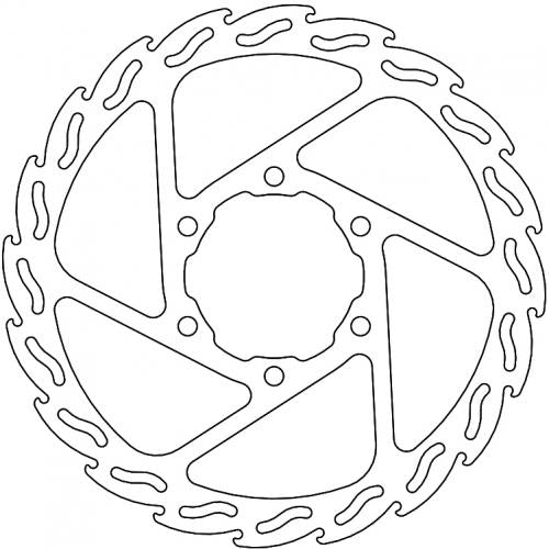 MOTO MASTER 110734, FLAME FIXED DISC 300