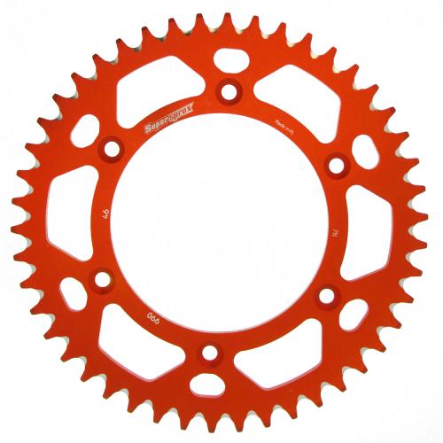 SUPERSPROX SUPERSPROX REAR ALU 46T, ORANGE, 520 SU299046O