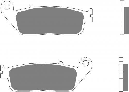 BREMBO 07HO41LA BRAKE PADS SINTER