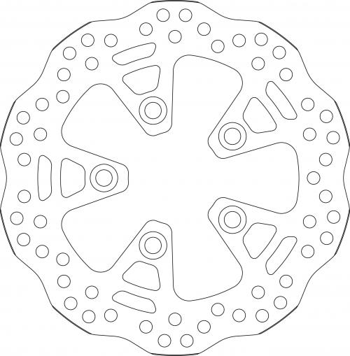 SBS UPGRADE BRAKE DISC 6185