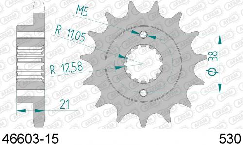 AFAM FRONT 15T, 530 AF14660315