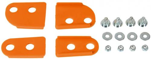 RTECH SPACERS SET FOR HEADLIGHTS ORANGE