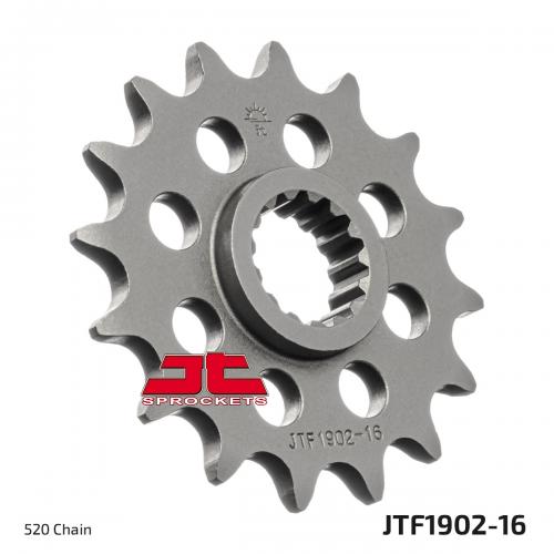 JT SPROCKETS FRONT STEEL 16T, 520 JTF190216