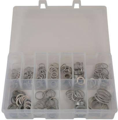 LASER TOOLS ASSORTED ALUMINIUM WASHERS BOX 260PC