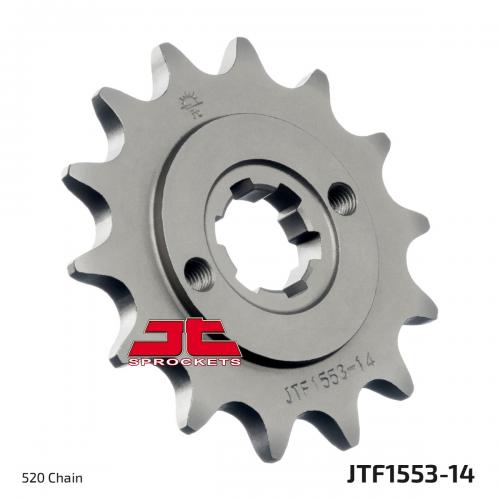 JT SPROCKETS FRONT STEEL 14T, 520 JTF155314