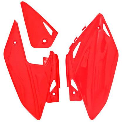 RTECH SIDE PANEL HONDA RED ONE-COLOUR 565410190