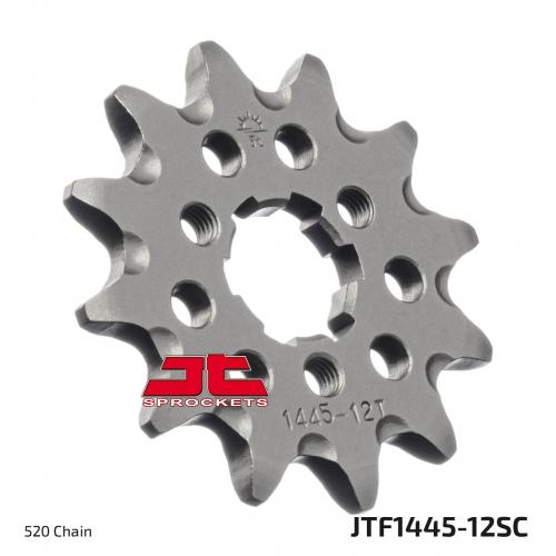 JT SPROCKETS FRONT STEEL SC 12T, 520 JTF144512S