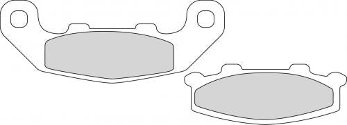 FERODO FDB508P BRAKE PADS ORGANIC
