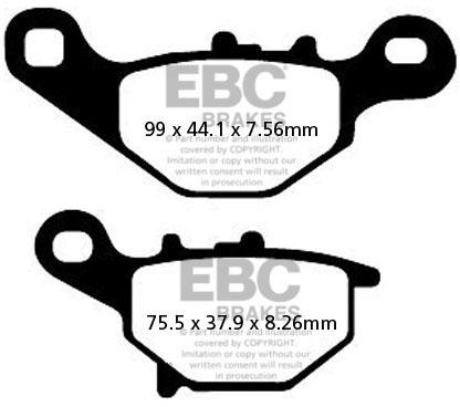 EBC SFA 396HH EBC SCOOTER DISC PADS