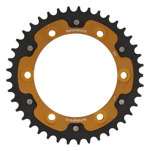 SUPERSPROX SUPERSPROX REAR STEALTH 41T, GOLD, 525 SU630041G