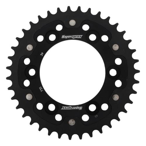 SUPERSPROX SUPERSPROX REAR STEALTH 39T, BLACK, 520 SU673539B