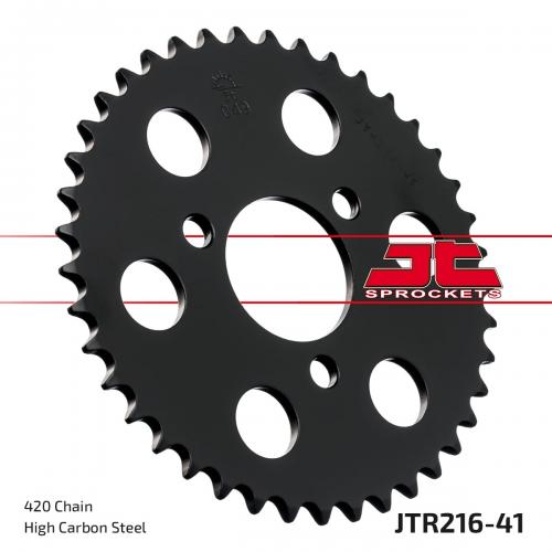 JT SPROCKETS REAR STEEL 41T, 420 JTR021641