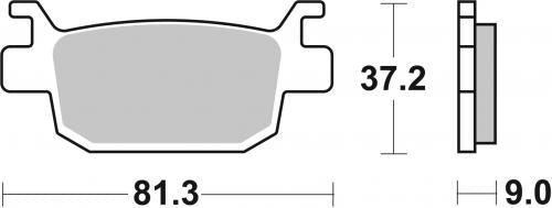 BREMBO 07GR93SP BRAKE PADS SINTER