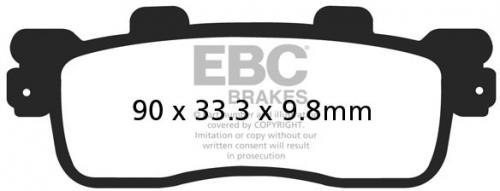 EBC SFA 498 EBC SCOOTER PADS