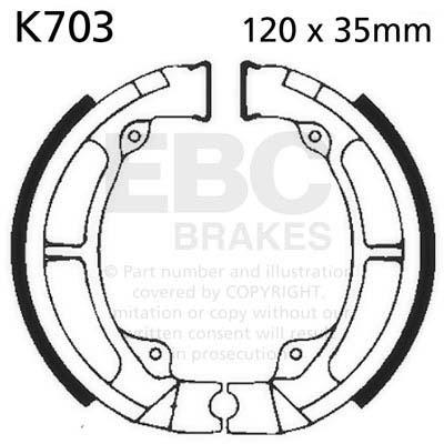 EBC K703 EBC BRAKE SHOES