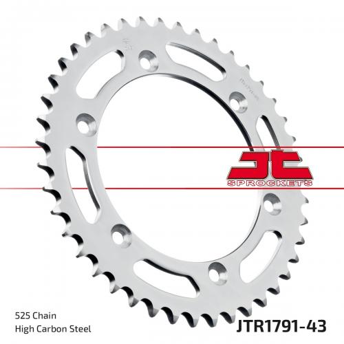 JT SPROCKETS REAR STEEL 43T, 525 JTR179143