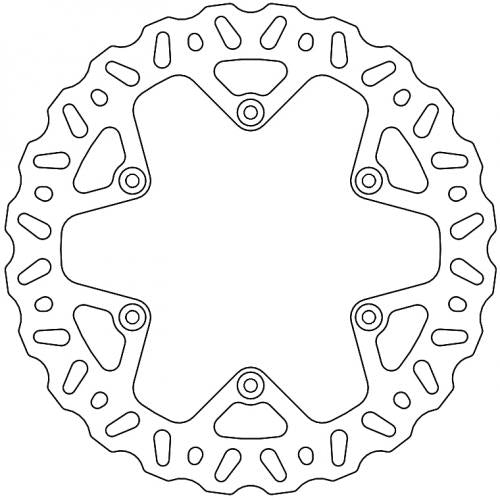 MOTO MASTER 110833, NITRO FIXED DISC