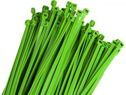 RTECH NYLON ZIP TIES 3,6X180MM - GREEN