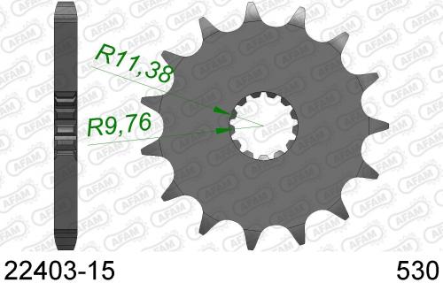 AFAM FRONT 15T, 530 AF12240315
