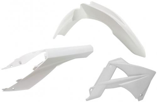 RTECH PLASTICS KIT 3 PCS GAS-GAS WHITE 563205324