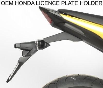 R&G LICENCE PLATE HOLDER, BLACK 41525112