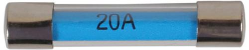 LASER TOOLS GLASS AUTO FUSE 20A 100PC