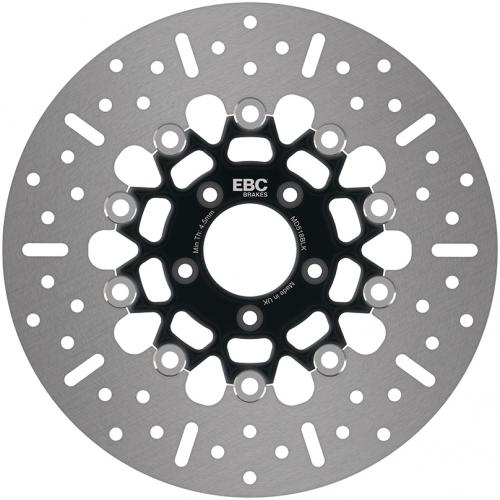 EBC BRAKE DISC MD518BLK EBC BLACK CHROME FLOATING DISC