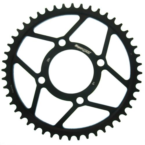 SUPERSPROX SUPERSPROX REAR STEEL 48T, BLACK, 520 SU428448B