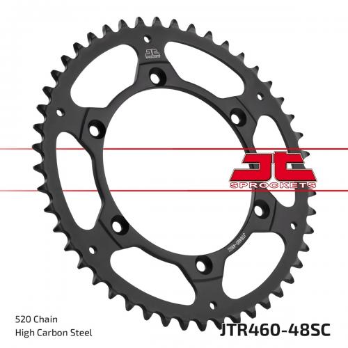 JT SPROCKETS REAR STEEL SC 48T, 520 JTR046048S