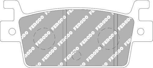 FERODO FDB2304EF BRAKE PADS ORGANIC