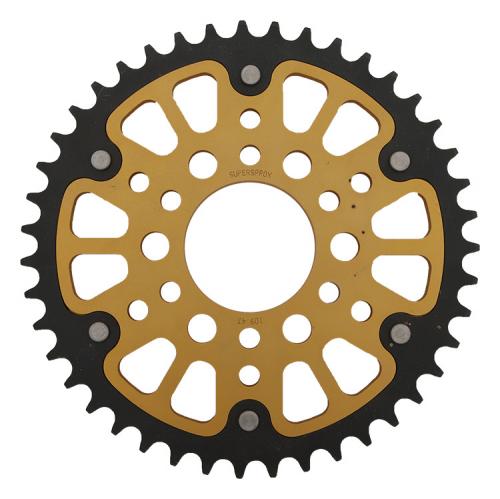 SUPERSPROX SUPERSPROX REAR STEALTH 43T, GOLD, 530 SU610953043G