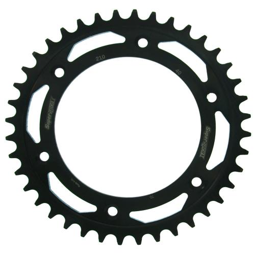 SUPERSPROX SUPERSPROX REAR STEEL 40T, BLACK, 520 SU421040B