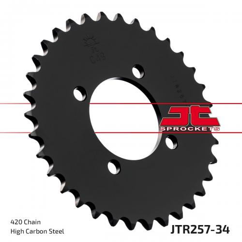JT SPROCKETS REAR STEEL 34T, 420 JTR025734