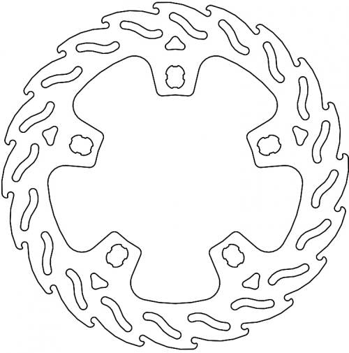 MOTO MASTER 110763, FLAME DISC RING 292