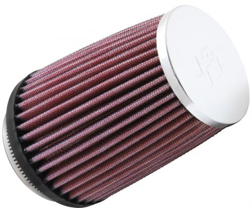K&N RC2600 UNIVERSAL K&N CHROME AIR FILTER