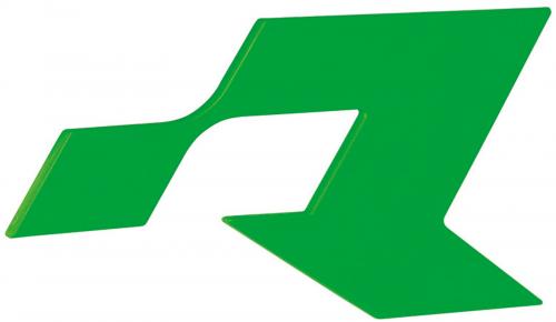 RTECH SET OF 4PCS R LOGO STARTING BLOCKS GREEN
