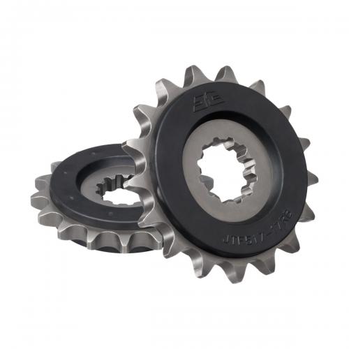 JT SPROCKETS FRONT STEEL 17T RB, 530 JTF051717R