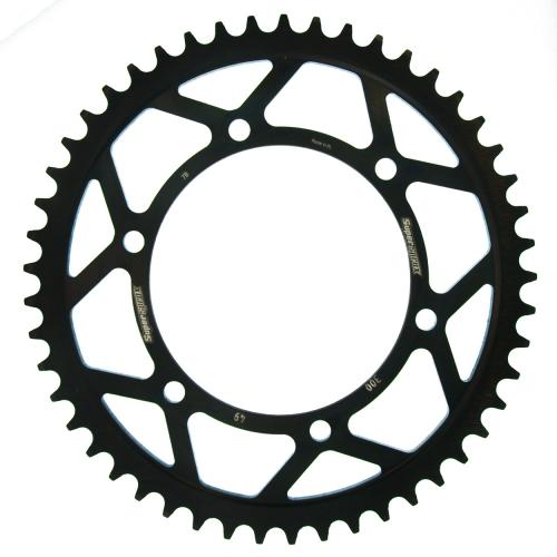 SUPERSPROX SUPERSPROX REAR STEEL 49T, BLACK, 525 SU430049B
