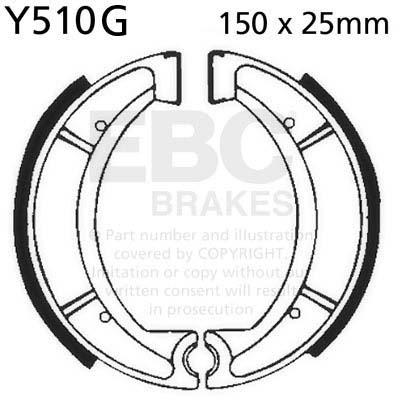 EBC Y510G EBC BRAKE SHOES