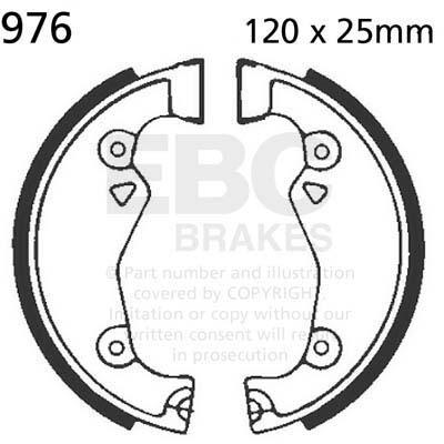 EBC 976 EBC BRAKE SHOES
