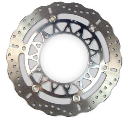 EBC BRAKE DISC MD2102CC POLISHED HUB WAVE BRAKE DISC