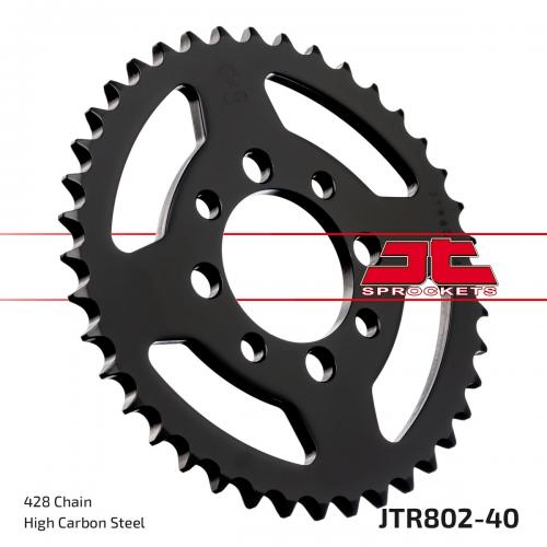 JT SPROCKETS REAR STEEL 40T, 428 JTR080240