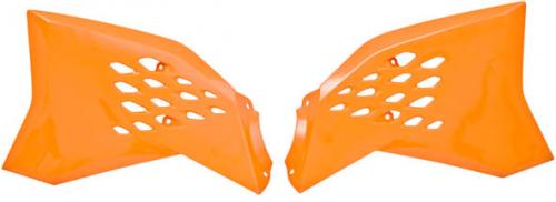 RTECH RADIATOR SCOOPS KTM ORANGE (OE) 566230190