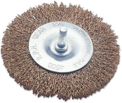 LASER TOOLS WIRE BRUSH, FLAT TYPE 3" 75MM