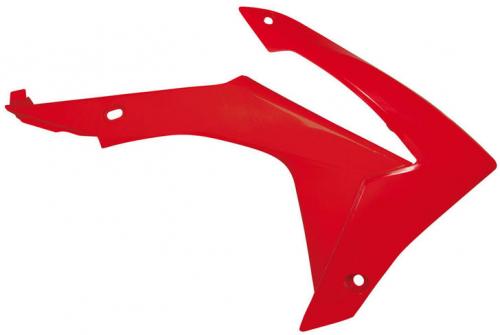 RTECH RADIATOR SCOOPS HONDA RED 566210145