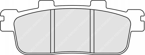 FERODO FDB2226AG BRAKE PADS ORGANIC