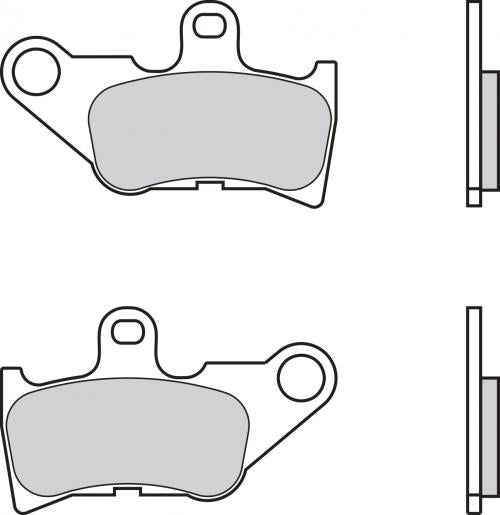 BREMBO 07046CC BRAKE PADS ORGANIC