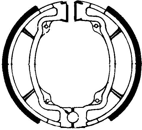 FERODO FSB722 BRAKE SHOES