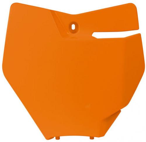 RTECH FRONT NUMBER PLATE KTM ORANGE 565230386