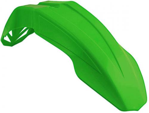 RTECH SUPERMOTO FRONT FENDER NEON GREEN